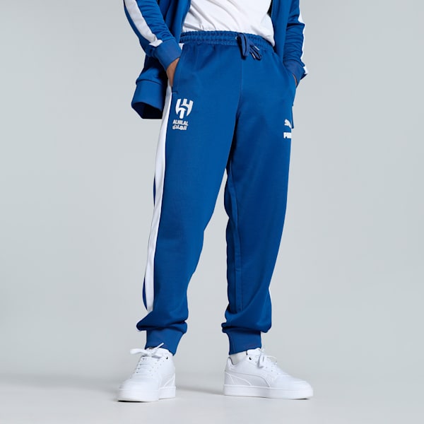 Al Hilal SFC Anniversary Men's Football Track Pants, Blue Intense-PUMA White, extralarge-IND